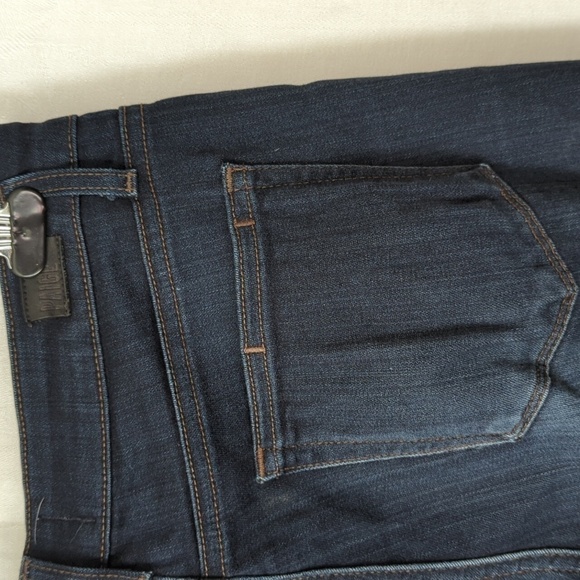 Paige Hoxton Dark Wash High Rise Slim Straight Jean Size 29 - Picture 7 of 8